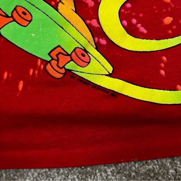 Vintage Looney Toons Daffy Duck Rippin Style Tank - Picture 6 of 6